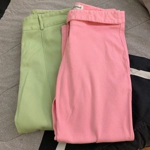 CHARMEL pants Above Ankle, Pink, Size 10